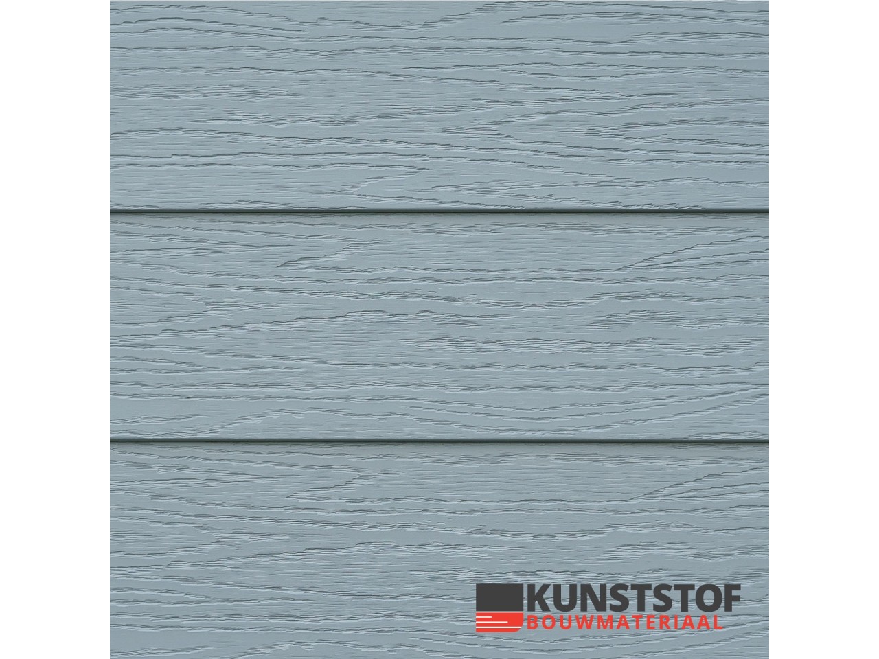 Eurotexx Potdeksel grijs - RAL7001- gevelbekleding- Zweeds rabat - kunststof