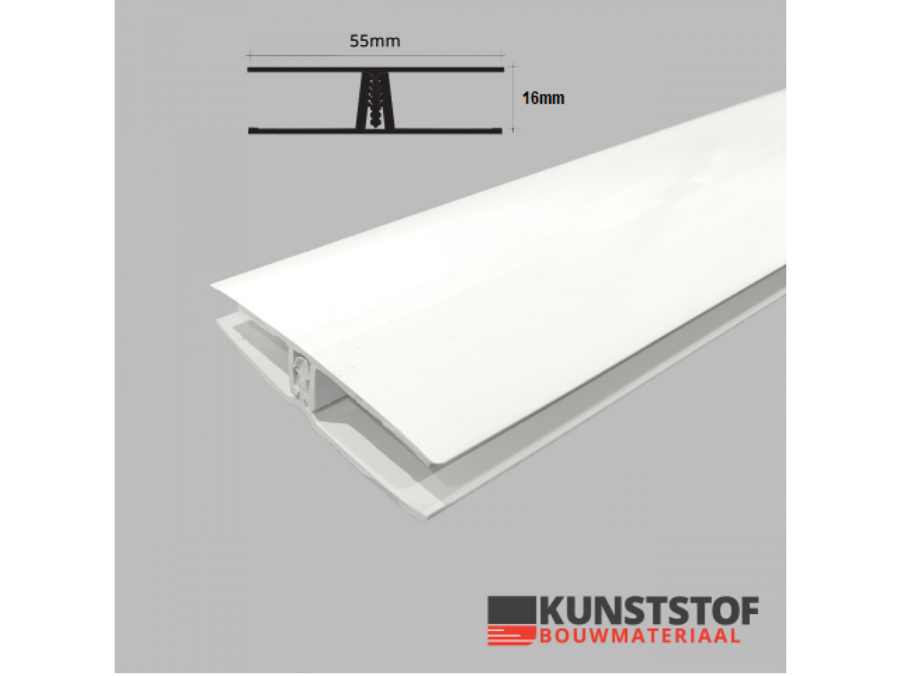 Verbindingsprofiel 2-delig - Profex (4 kleuren)