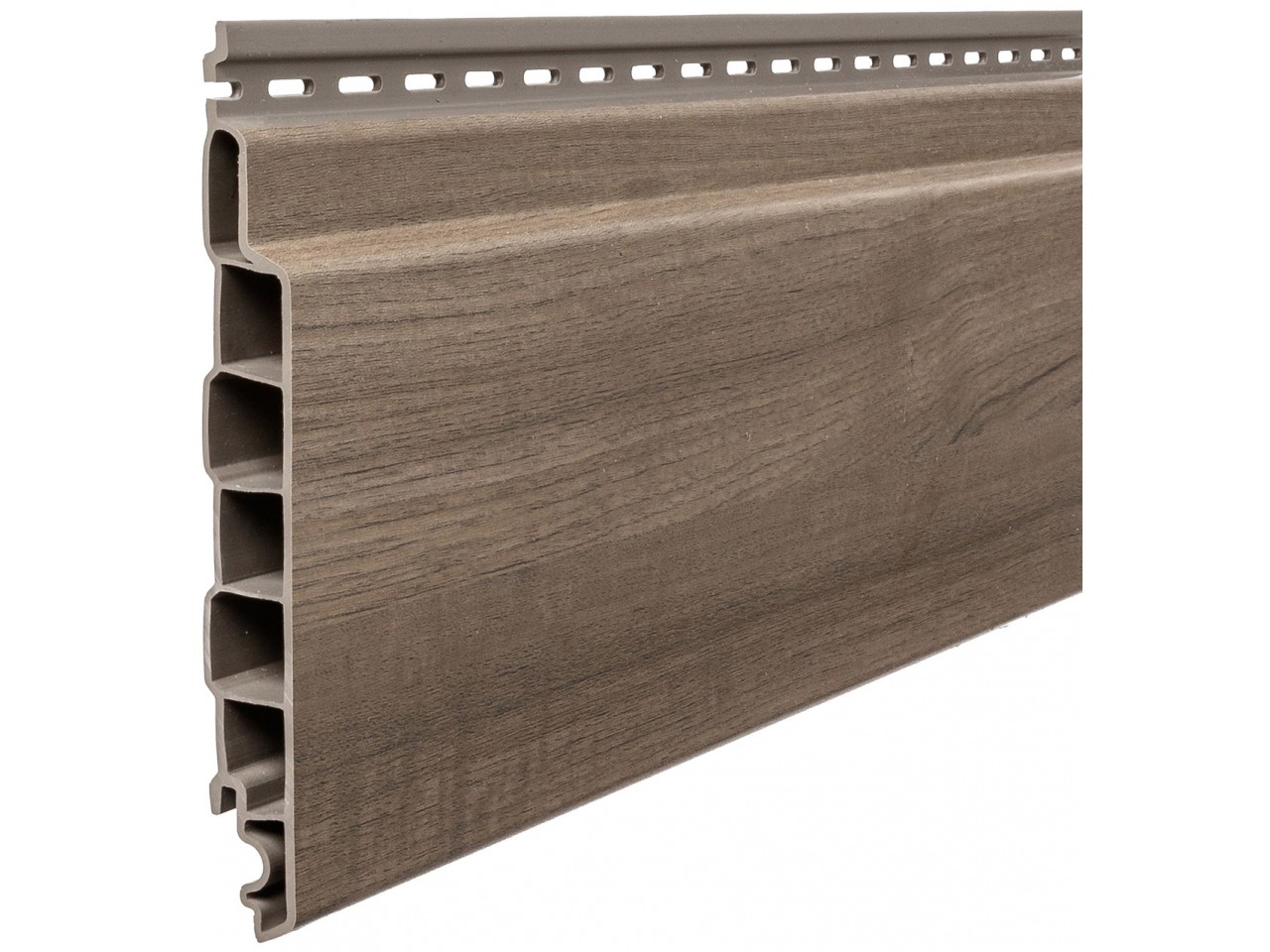 (kleurmonster) VinyPlus Sponningdeel Rondkant - Vergrijsd redcedar