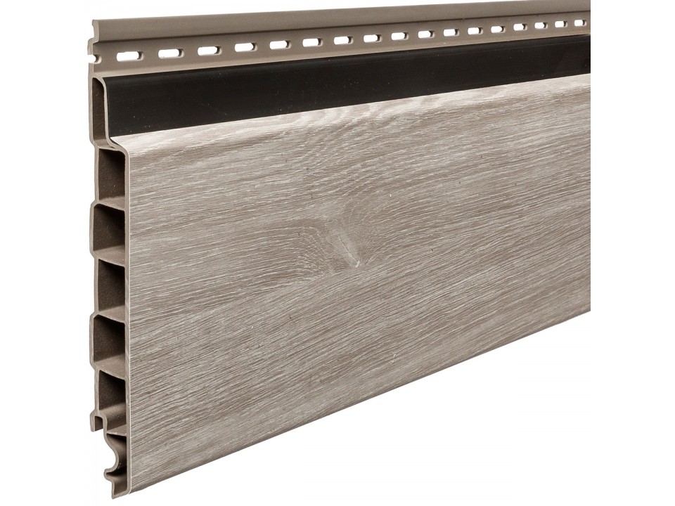 VinyPlus Sponningdeel Rondkant - Sheffield Eiken Wit Shadow - Kunststof gevelbekleding houtlook