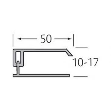 Eindprofiel 2-delig - WoodDesign - Goud eiken