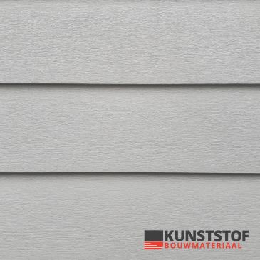 Profex potdeksel kunststof gevelbekleding in de kleur lichtgrijs met RAL 7035 heeft een prachtige Zweeds rabat uitstraling. Dit is uiterst geschikt voor chalets, stacaravans, woonwagens of woningen. 
