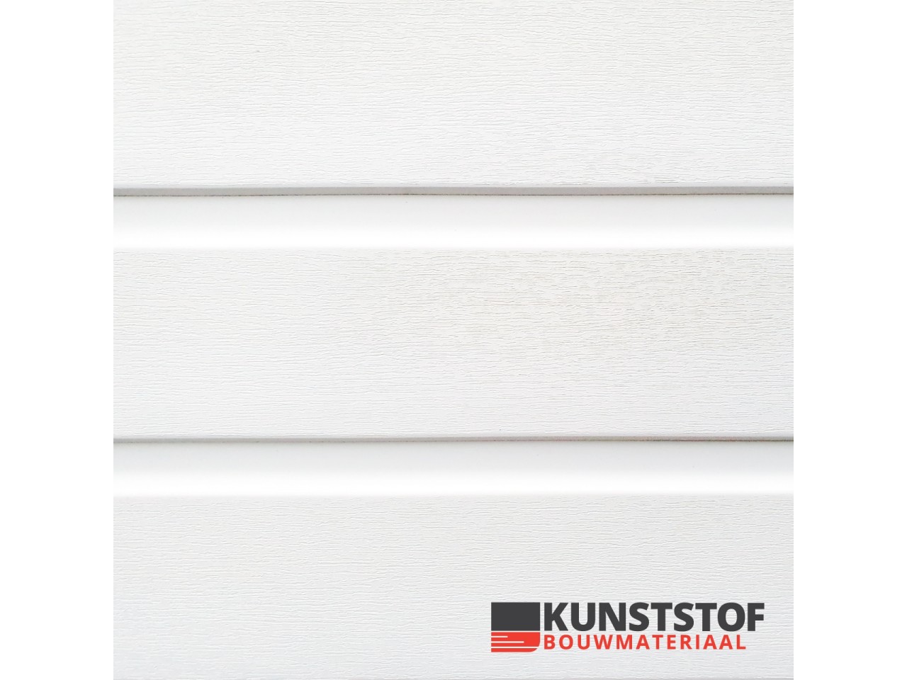 Profex Duafort kunststof gevelbekleding wit met een prachtig wit effect van deze Canexel vervanger, mat witte uitstraling