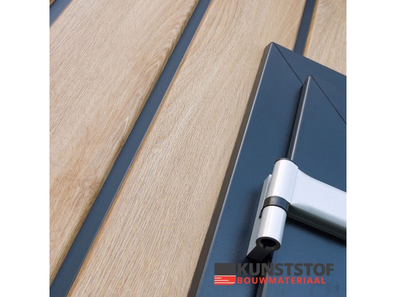 vinyplus turners eiken shadow rondkant sponningdeel  milin zwarte rand hout zwart overkapping rondkant chalet schuur kunststof gevelbekleding licht eiken