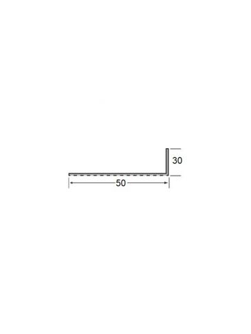 Ventilatieprofiel 30 x 50 x 2 mm
