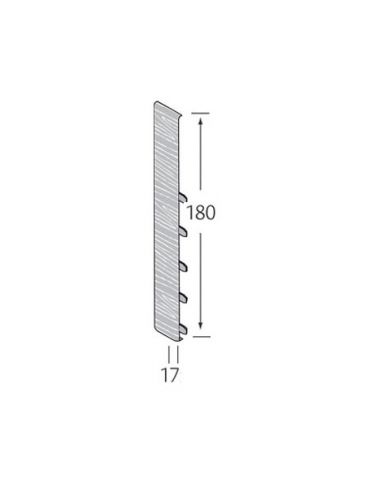 Stootvoegverbinding 180 mm (voor potdeksel) - Eurotexx 