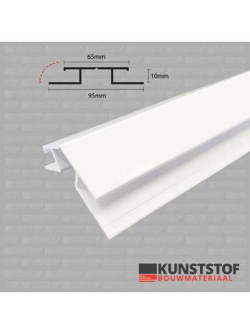 Vouwhoekprofiel var. 180° tot 90 °- Duafort (5 kleuren)