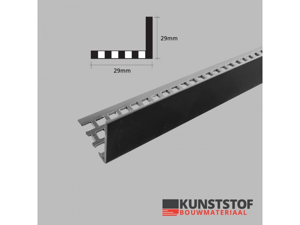 Ventilatieprofiel - Duafort gevelbekleding van kunststof
